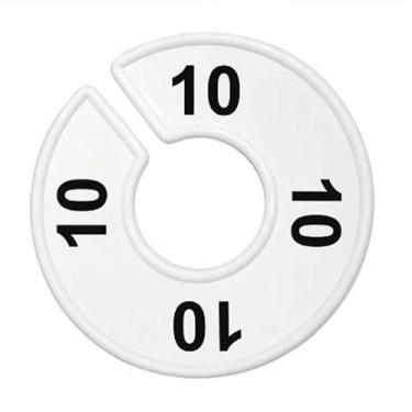 Imagem de Separador Para Cabide, Transparente Impressão - Central