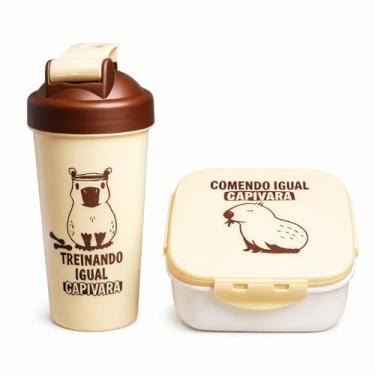 Imagem de Kit Marmita e Shakeira Capivara