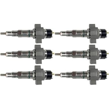 Imagem de 4921827 4928421 4921827PX 4928421PX Injetor de combustível diesel 6 peças para Cummins ISL9.5 QSL9.3 QSB9.0 ISL8.9 ISL8.3 QSC8.3 ISC8.3 L9.5 Motor 6C8.3 ISZ13 QSZ13