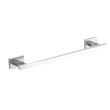 Imagem de Conjunto de acessórios de banheiro preto fosco dourado suporte de toalha de parede suporte de papel rolo anel de toalha gancho de roupão conjunto de ferragens de aço inoxidável, SR, suporte de papel