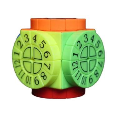 Imagem de Cubo Mágico 2x2x2 Máquina Do Tempo Digital Brinquedo Profissional De Q