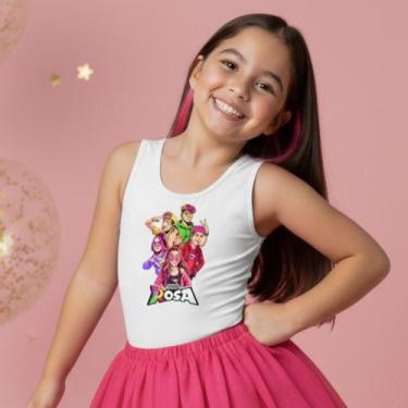 Imagem de Body Collant dos Rosa Tropa Emily Vick Grupo Desenho Cor:BrancoTamanho