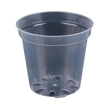 Imagem de Vaso Transparente Redondo Para Orquídeas, Recipiente De Viveiro, Vasos