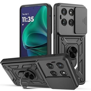 Imagem de Capa Para Motorola Moto G Stylus 2025 5G (Tela 6.7) Robusta Anti Impacto Com Proteção Para Camera (Preto)