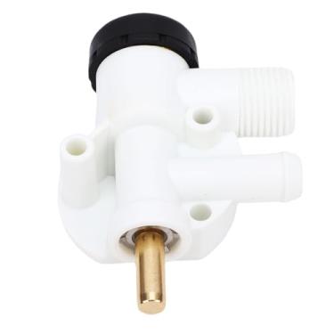 Imagem de Akozon Conjunto de Válvula de água para Vaso Sanitário RV 385314349 - Kit de Substituição Durável para Vaso Sanitário Com Pedal Sealand EcoVac Vacuflush, Plástico Branco