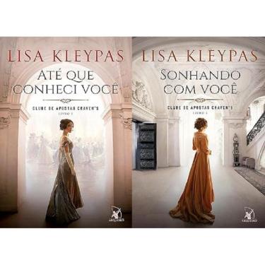 Imagem de Kit 2 Livros Lisa Kleypas Clube Apostas Cravens Até Que