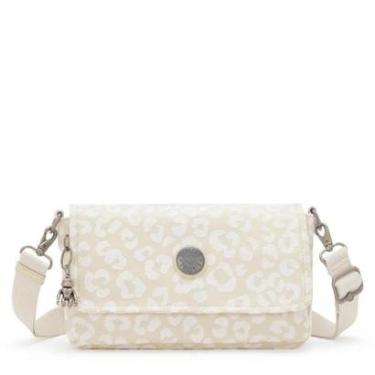 Imagem de Bolsa Kipling Aras White Cheetah J-Feminino