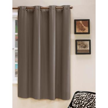 Imagem de Cortina Blackout PVC Lisa 1,40x1,00 Filomena - Avelã