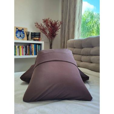 Imagem de Kit 02 Fronha Lisa Envelope Malha Travesseiro 70X50