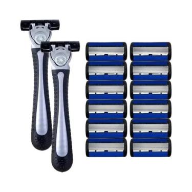 Imagem de Aparelho De Barbear Manual Unissex Com Lâmina De Aço Inoxidável De 6 C