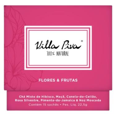 Imagem de Chá Misto flores e Frutas Villa Piva 15 Sachês