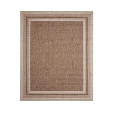 Imagem de Tapete Sisal Eco Nature Moldura 87 Bege Marrom 2,00x2,50m