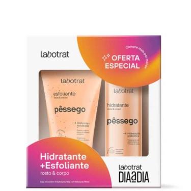Imagem de Kit Labotrat Dia a Dia Esfoliante + Hidratante Péssego 340g