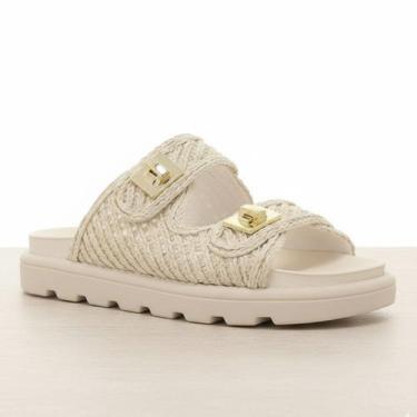 Imagem de Papete Feminino Vizzano Ráfia Tratorado Original -, Branco off, 38