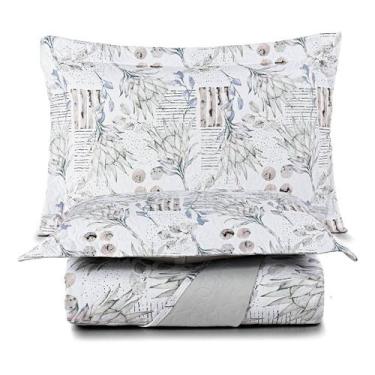 Imagem de Cobre Leito Casal Padrão Cotton Select Dupla Face Percal 200 - Dona Ze