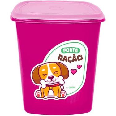 Imagem de Pote De Ração Cachorro Gato 6 Litros Comida Pet Porta Ração - - Menpla