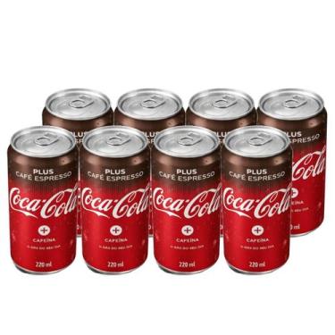 Imagem de Kit 8 Refrigerante COCA-COLA Café Espresso 220ml
