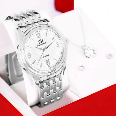 Imagem de Kit Relógio Feminino Champion Ana Hickmann Analógico AH28508Q Calendário-Feminino