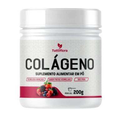Imagem de Colágeno Hidrolisado 300g Sabor Frutas Vermelhas Tuttiflora - TUTTIFLO
