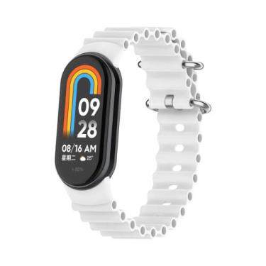 Imagem de Pulseira De Silicone Macio E Respirável Ocean Para Xiaomi Mi Band 10 9