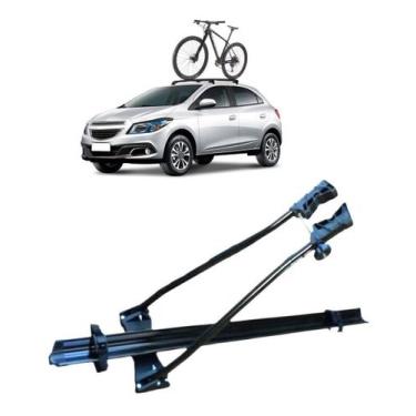 Imagem de Transbike Alumínio Suporte De Teto Calha Transporte Bike - Metal Lini