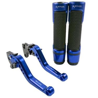 Imagem de Kit Manete Manopla Luva Moto Xt660r Xt 225 Dt 200 Tdm 225 - Stark Race