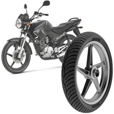 Imagem de Pneu Moto Yamaha Ybr Factor Rinaldi Aro 18 80/100-18 47p Dianteiro HB3