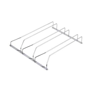 Imagem de Suporte Para Taças De Vinho Tinto Em Aço Inoxidável, Organizador Para 