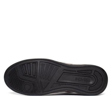 Imagem de Sapatênis Masculino Ferracini Milan Couro Preto, Preto, 39