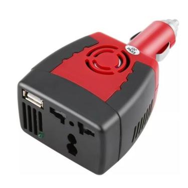 Imagem de Inversor Conversor Do Carro Tomada Veicular 12v P 220v 150w - Inversor