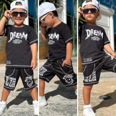 Imagem de Conjunto Juvenil de Menino Camisa e Bermuda Premium 2 ao 12 Anos - Kva