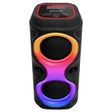 Imagem de Caixa De Som Portátil Bluetooth Som Alto LED - Xtrad