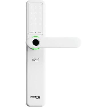 Imagem de Fechadura Inteligente de Embutir com Biometria IFR 7000 Branca Intelbr