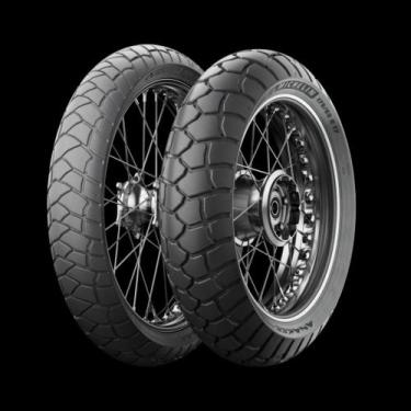 Imagem de Combo de Pneus Michelin Anakee Adventure 120/70-17 e 160/60-17 ( CB500
