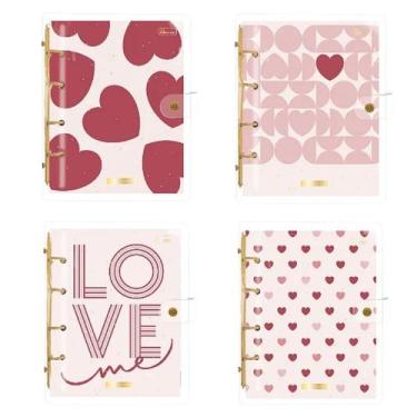Imagem de Caderno Argolado Colegial Capa Plástica Its Love - Cadersil