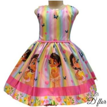 Imagem de Vestido Sublimado Personagens - D Flor