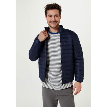 Imagem de Jaqueta Masc Hering Puffer Com Forro Azul Marinho KTMZAX7SI, P, Azul m