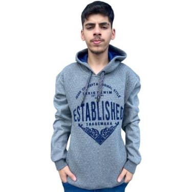 Imagem de Blusa De Frio Moletom Masculina Dixie Fechada Top Premium - Gangster, 