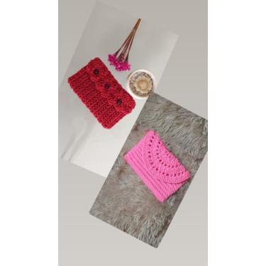 Imagem de Kit bolsa de mão - Patrícia croche 