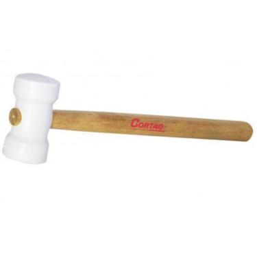 Imagem de Martelo de Borracha Cortag 40MM Branco