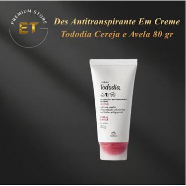 Imagem de Des Antitranspirante Em Creme Tododia Cereja e Avela 80 gr - Natura