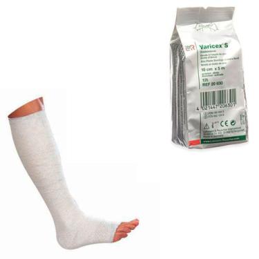 Imagem de Curativo Bandagem Elastica Bota de Unna Varicex S 10cm x 10mts L & R -