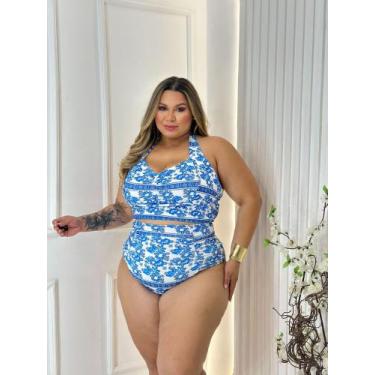 Imagem de Biquini Plus Size adulto hot pants - Lucy Pinheiro Biquínis