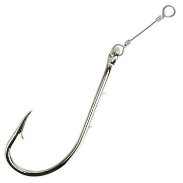 Imagem de Anzol Lori 4330 Nickel 02 Encastoado Simples 26x3 (25un)