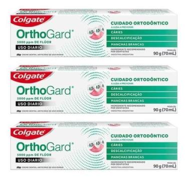 Imagem de Kit Creme Dental Orthogard 90g Com 3 unidades - RV Dente