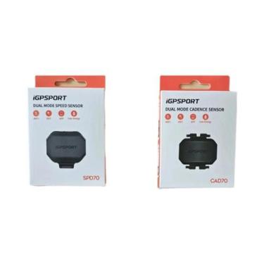 Imagem de Sensor De Cadência E Velocidade Bluetooth ANT+ iGPSPORT, Monitor De Fr