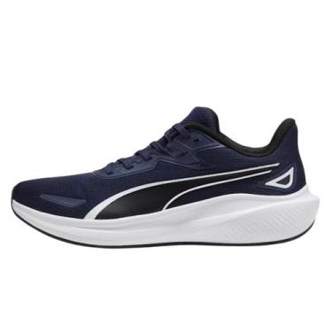 Imagem de Tênis Masculino Puma Skyrocket Lite Caminhada Academia -, Azul, Preto,
