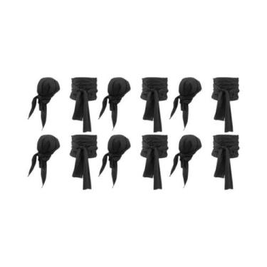 Imagem de Conjunto De Chapéu E Cinto De Pirata Unissex Para Halloween, Acessório