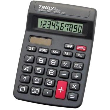 Imagem de Calculadora de Mesa 10 DIG. TRULLY PR MOD.806B-10 - Procalc