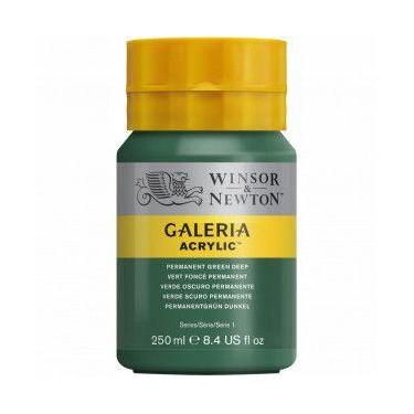 Imagem de Tinta Acrílica Winsor & Newton Galeria 250ml 482 Permanent Green Deep 